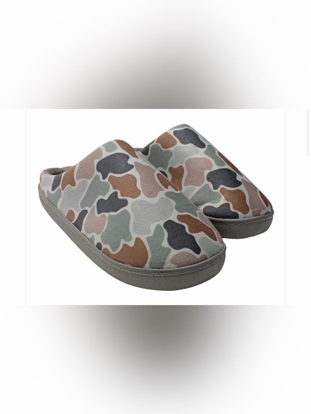 Local Girl Forest Camo Flora Slippers
